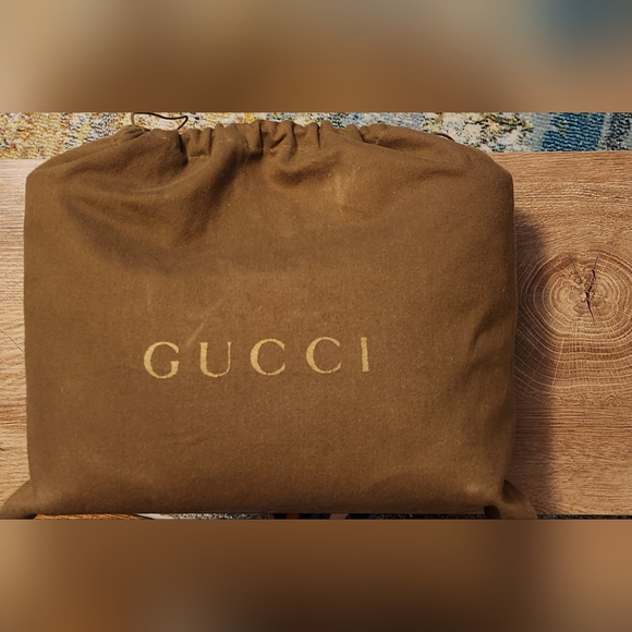 Gucci Guccissima Punch Tote Burgundy Calf Leather - Picture 2 of 10